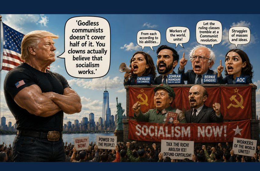  Trump: ‘Godless Communists’ Are Taking Over the Democrat Party